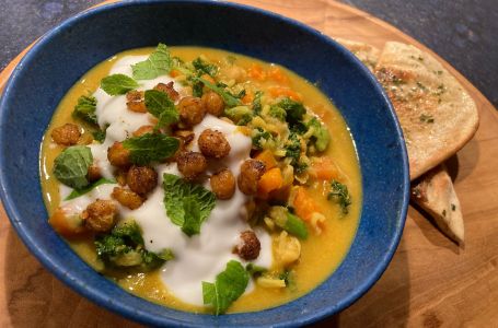 low-fodmap chickpea soup