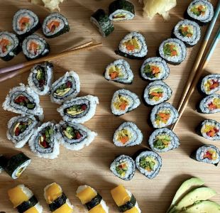 vegan sushi