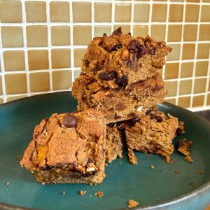 Pumpkin Blondies