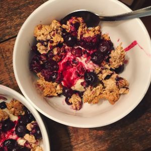 Blueberry Crumble