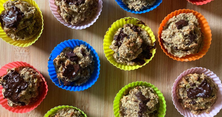 Zucchini Oat Muffins