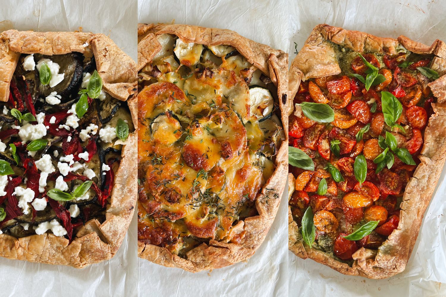 Easy GF Vegan Galettes with Puff Pastry